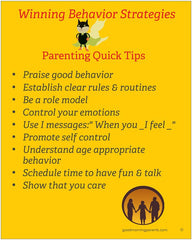 Winning Behavior Strategies Poster